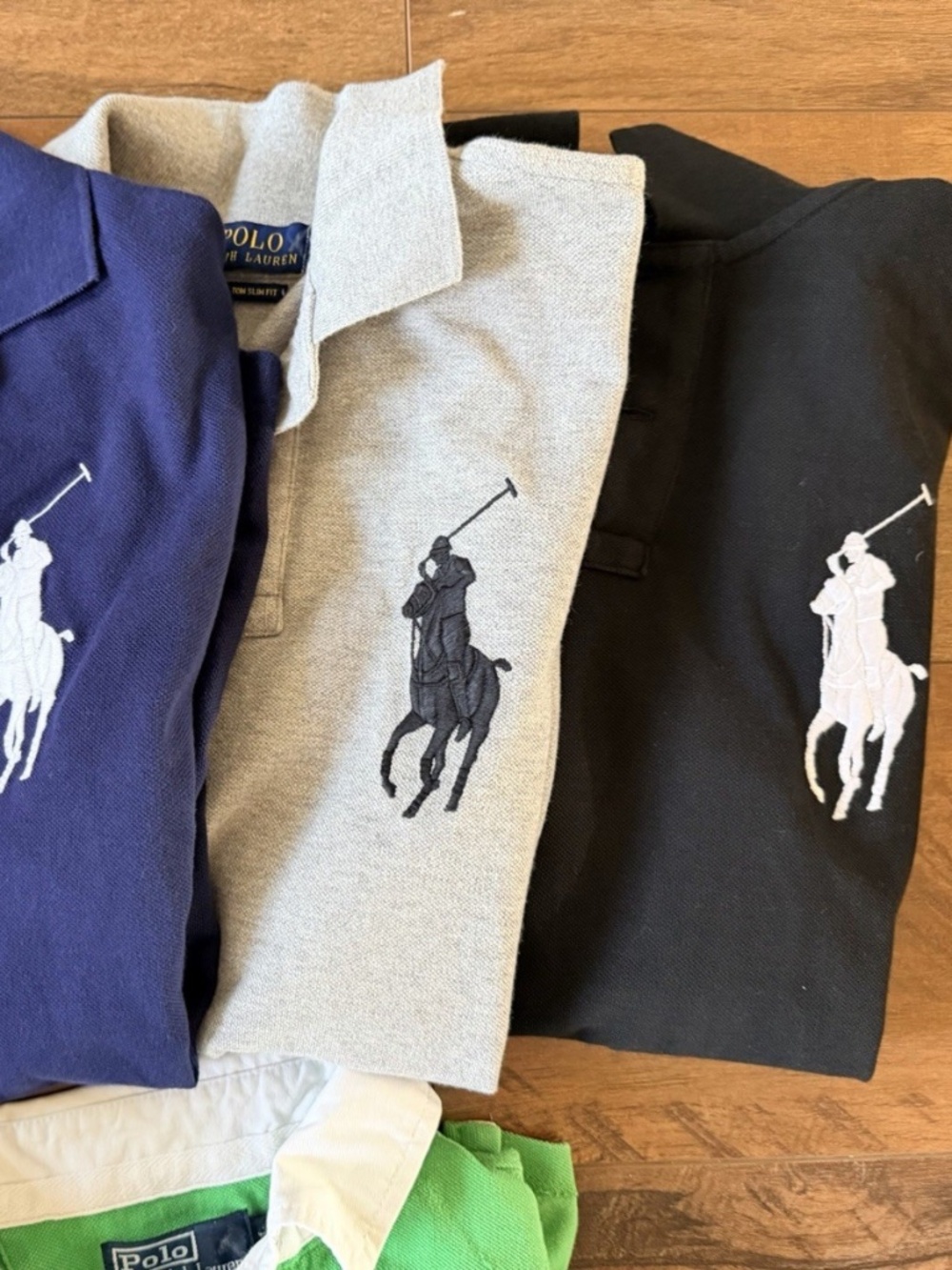 Lot of 11 Ralph Lauren Polo Big Pony Various Colors Men's Medium - Picture 2 of 8